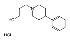 3-(4-phenylpiperidin-1-yl)propan-1-ol,hydrochloride 15037-48-6
