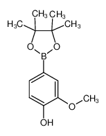 2-METHOXY-4-(4,4,5,5-TETRAMETHYL-1,3,2-DIOXABOROLAN-2-YL)PHENOL 269410-22-2