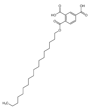 4-octadecoxycarbonylbenzene-1,3-dicarboxylic acid 69373-08-6