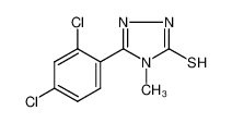 3-(2,4-dichlorophenyl)-4-methyl-1H-1,2,4-triazole-5-thione 162693-41-6