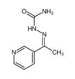 [(Z)-1-pyridin-3-ylethylideneamino]urea 6335-40-6
