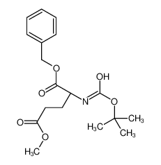 132245-78-4 (S)-1-5-甲基 2-((叔丁氧基羰基)氨基)戊二酸苄酯