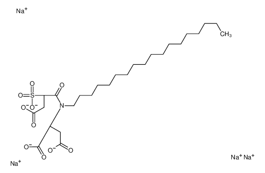 3401-73-8 structure, C26H43NNa4O10S