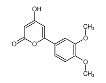 6-(3,4-dimethoxyphenyl)-4-hydroxypyran-2-one 194937-70-7