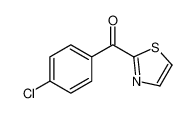 (4-chlorophenyl)-(1,3-thiazol-2-yl)methanone 62946-50-3