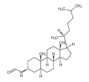 N-[10,13-dimethyl-17-(6-methylheptan-2-yl)-2,3,4,5,6,7,8,9,11,12,14,15,16,17-tetradecahydro-1H-cyclopenta[a]phenanthren-3-yl]formamide