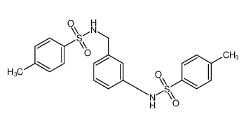 4-methyl-N-[[3-[[(4-methylphenyl)sulfonylamino]methyl]phenyl]methyl]benzenesulfonamide 87338-18-9