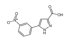 5-(3-Nitrophenyl)-1H-pyrazole-3-carboxylic acid 899714-76-2