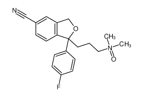 3-[5-cyano-1-(4-fluorophenyl)-3H-2-benzofuran-1-yl]-N,N-dimethylpropan-1-amine oxide 98%