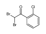 2,2-dibromo-1-(2-chlorophenyl)ethanone 34356-83-7