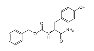 N-[1-氨基甲酰-2-(4-羟基苯基)乙基]氨基甲酸苄酯