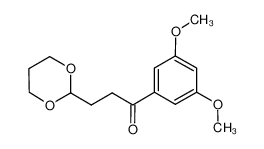 1-(3,5-二甲氧基苯基)-3-(1,3-二恶烷-2-基)-1-丙酮