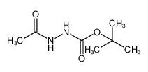 Hydrazinecarboxylic acid, 2-acetyl-, 1,1-dimethylethyl ester 90271-04-8