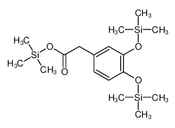 trimethylsilyl 2-[3,4-bis(trimethylsilyloxy)phenyl]acetate 37148-62-2