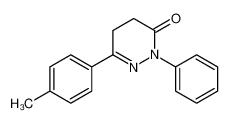 6-(4-methylphenyl)-2-phenyl-4,5-dihydropyridazin-3-one 24734-45-0