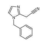 2-(1-benzylimidazol-2-yl)acetonitrile 21125-22-4