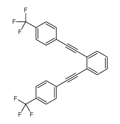 1,2-bis[2-[4-(trifluoromethyl)phenyl]ethynyl]benzene 823226-92-2