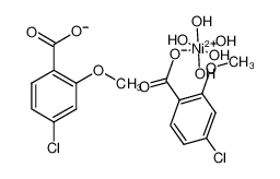 950182-52-2 structure, C16H17Cl2NiO11