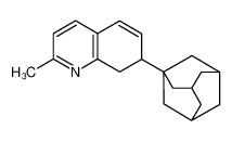 7-(1-adamantyl)-7,8-dihydro-2-methylquinoline 77492-65-0