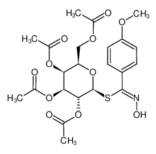 854602-90-7 structure, C22H27NO11S