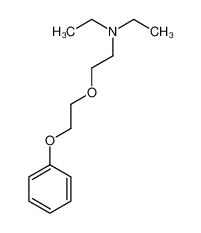 N,N-diethyl-2-(2-phenoxyethoxy)ethanamine 24480-59-9