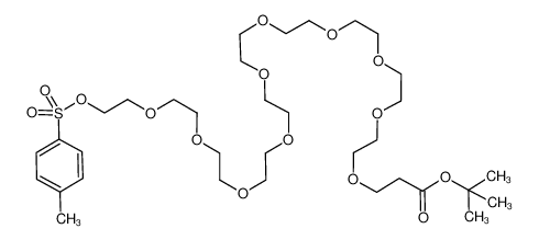 34-(p-toluenesulfonyl)-4,7,10,13,16,19,22,25,28,31,34-undecaoxatetracontanoic acid tert-butyl ester
