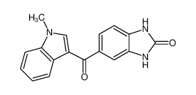 5-(1-甲基-1H-吲哚-3-羰基)-1H-苯并[d]咪唑-2(3H)-酮