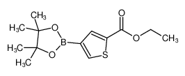 ethyl 4-(4,4,5,5-tetramethyl-1,3,2-dioxaborolan-2-yl)thiophene-2-carboxylate 1207557-61-6