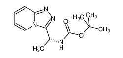 tert-butyl N-[(1R)-1-([1,2,4]triazolo[4,3-a]pyridin-3-yl)ethyl]carbamate 915375-35-8