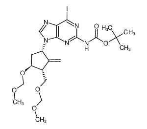 1328921-81-8 structure, C21H30IN5O6