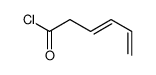 hexa-3,5-dienoyl chloride 73670-84-5