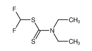 120608-95-9 structure, C6H11F2NS2