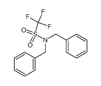 N,N-dibenzyl-1,1,1-trifluoromethanesulfonamide 58044-89-6
