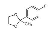 2-(4-fluorophenyl)-2-methyl-1,3-dioxolane 36881-03-5
