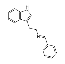 N-benzylidene-2-(1H-indol-3-yl)ethylamine 16979-93-4