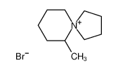 6-methyl-5-azoniaspiro[4.5]decane,bromide 5472-57-1