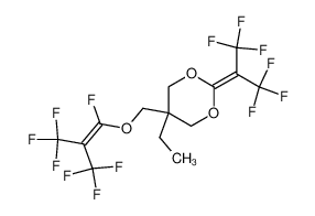 97651-62-2 structure, C14H11F13O3