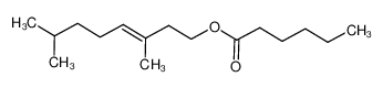 己酸-3,7-二甲基-6-辛烯酯