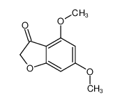 4,6-dimethoxy-1-benzofuran-3-one 4225-35-8