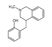 2-[(2-methyl-3,4-dihydro-1H-isoquinolin-4-yl)methyl]phenol 90136-95-1