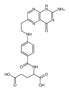 2-[[4-[2-(2-氨基-4-氧代-1H-蝶啶-6-基)乙基氨基]苯甲酰基]氨基]戊烷二酸