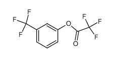 (3-Trifluoromethyl-phenyl)trifluoroacetate 108864-09-1