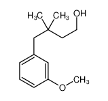 4-(3-methoxyphenyl)-3,3-dimethylbutan-1-ol 33214-48-1