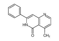 methyl-4 phenyl-7 6H naphtyridin-1,6 one-5 106932-30-3
