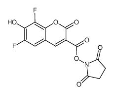 3-carboxy-6,8-difluoro-7-hydroxycoumarin succinimidyl ester 215868-33-0