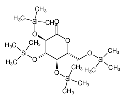 (3R,4S,5R,6R)-3,4,5-tris((trimethylsilyl)oxy)-6-(((trimethylsilyl)oxy)methyl)tetrahydro-2H-pyran-2-one