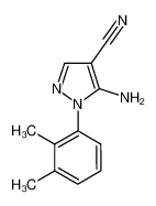 5-amino-1-(2,3-dimethylphenyl)pyrazole-4-carbonitrile 792953-00-5