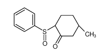 (5R)-5-甲基-2-(苯基亚磺酰)环己酮