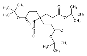 ditert-butyl 4-(3-tert-butoxy-3-oxo-propyl)-4-isocyanato-heptaned ioate 197368-00-6