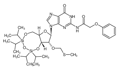 1180489-71-7 structure, C32H49N5O8SSi2